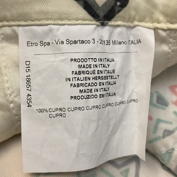 NWOT ETRO COACHELLA PANTS - Picture 7 of 12